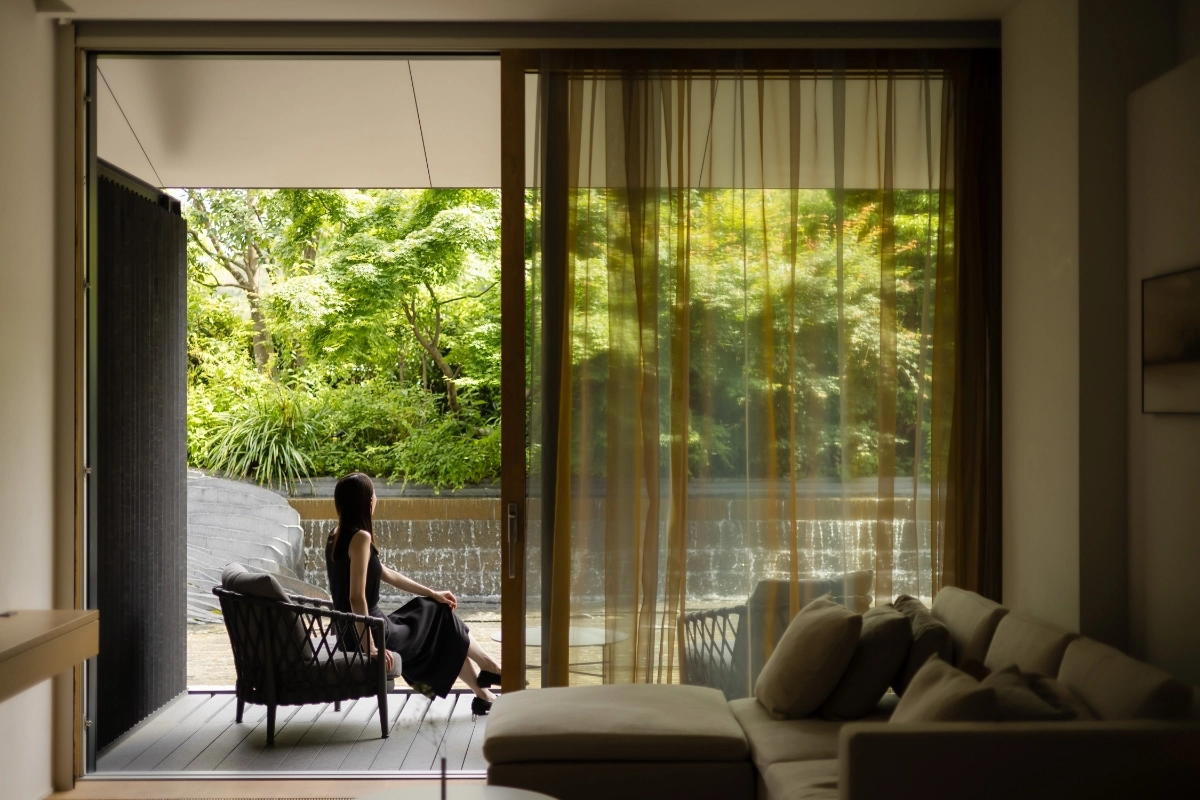 Water Garden Balcony 2 Double Bed