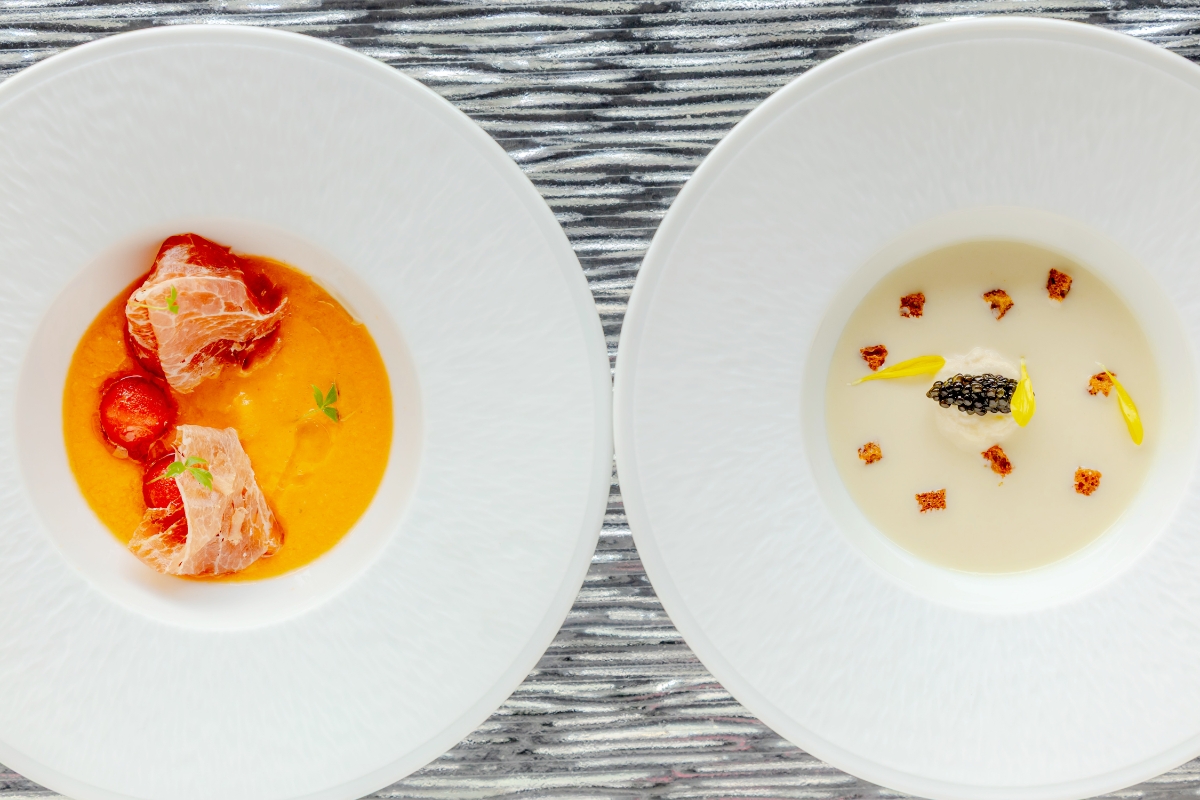 【Cafe】Drawn by the breeze of the Katsura River — Savoring summer’s lingering charm with chilled soups