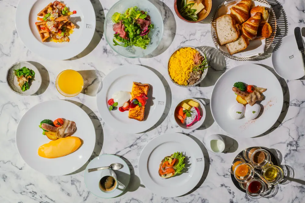 嵐山の朝を彩るオーダーブッフェブレックファストのイメージ写真