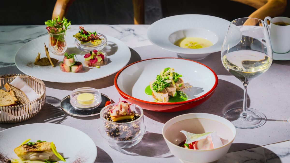 Riverside Spring Lunch Image Photo