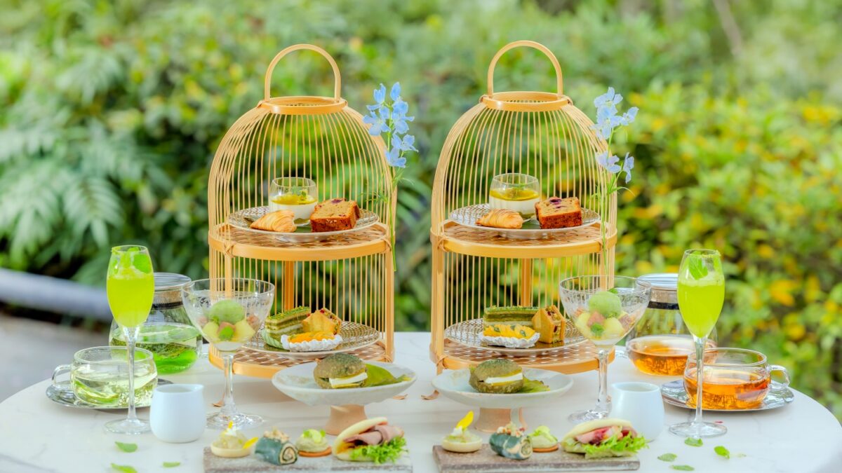 緑鮮やかな嵐山で愉しむ新緑アフタヌーンティー 「Riverside Afternoon Tea ~vert frais~」季節限定で登場
