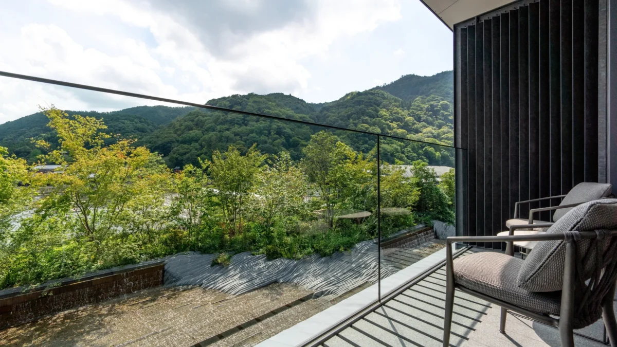 Th_stay_arashiyama-2 嵐山 バルコニー 内観イメージ